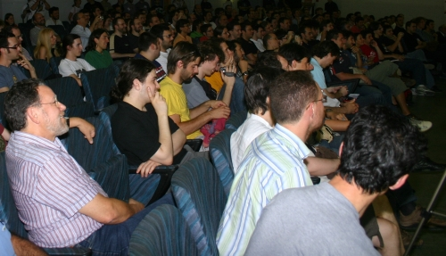 Il Prof. Franco Bombi - UniPD - in incognito in sala]