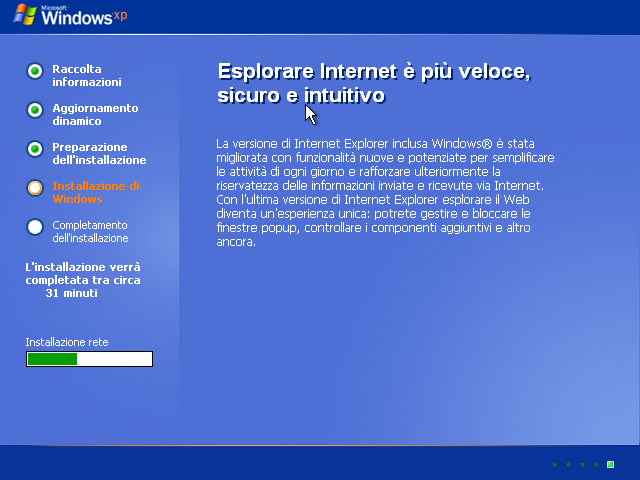 [Windows xp installazione con kvm]