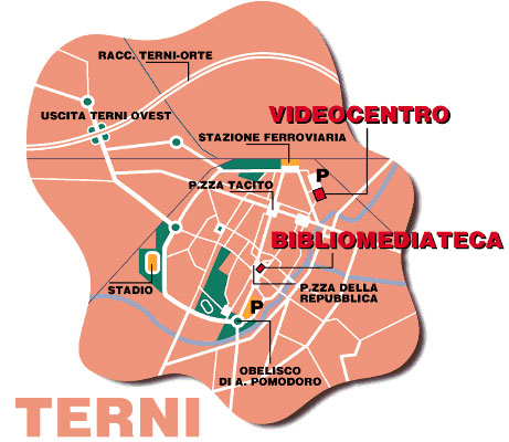 Mappa di Terni