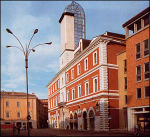 L'edificio della Bibiomediateca