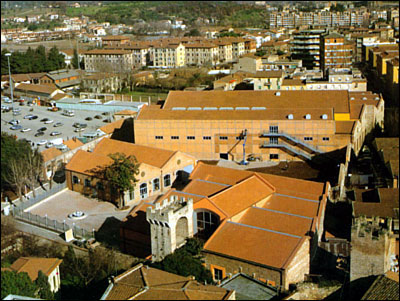 Il Videocentro visto dall'alto