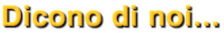 Dicono di noi...