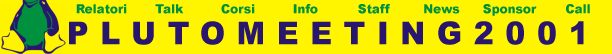 Pluto Meeting 2001