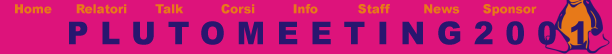 Pluto Meeting 2001